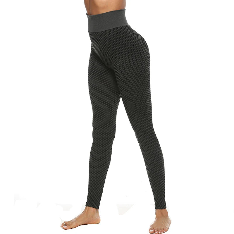 Leggings de fitness taille haute sans coutures pour femmes