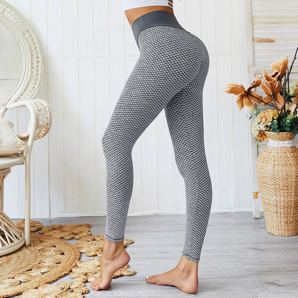 Leggings de fitness taille haute sans coutures pour femmes