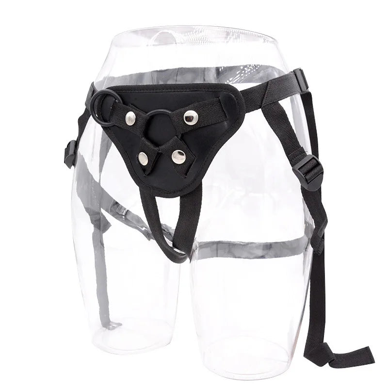 Culotte à sangle portable avec gode réaliste