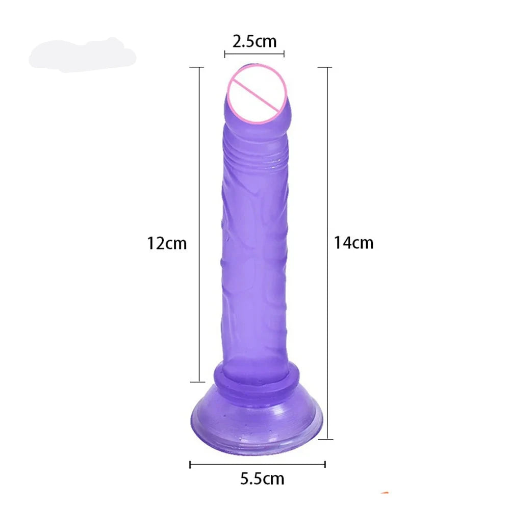 Culotte à sangle portable avec gode réaliste