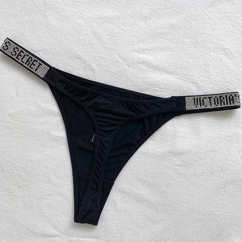 String taille basse pour femme – Sous-vêtement doux et respirant
