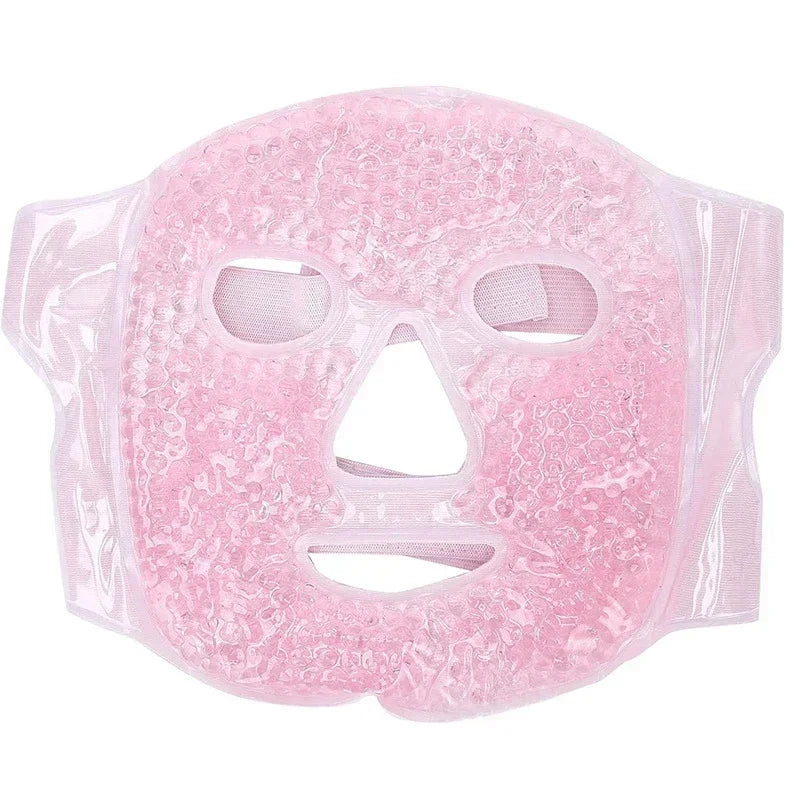Masque visage et yeux aux perles de gel SPA – Thérapie par le chaud et le froid