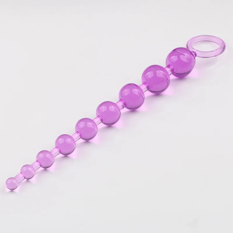 Plug anal souple en forme de cœur, grosses boules en silicone, stimulation du point G, pour adultes, couple, sexy, nouveauté 2022