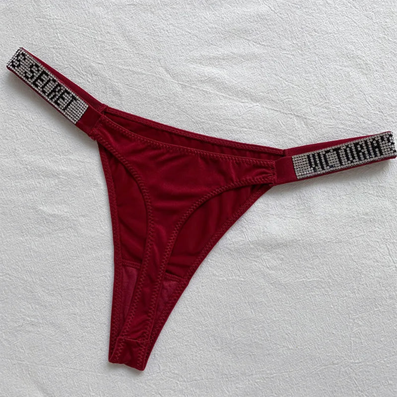 String taille basse pour femme – Sous-vêtement doux et respirant