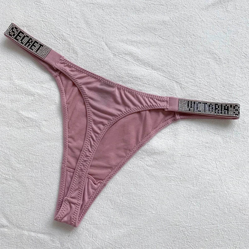 String taille basse pour femme – Sous-vêtement doux et respirant