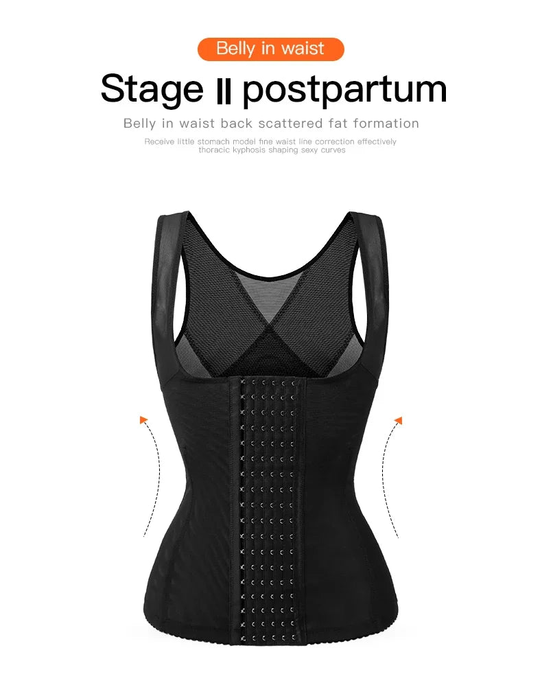 Corset amincissant post-partum pour femme