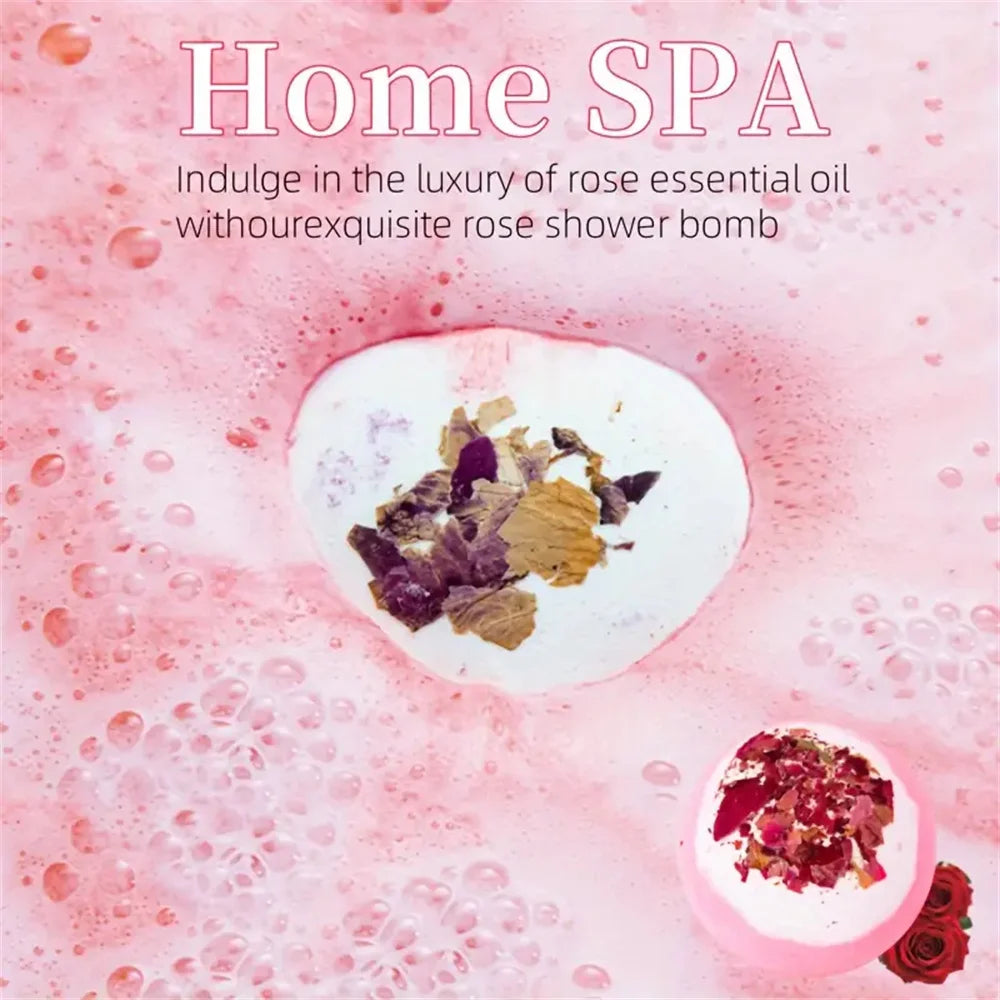 Coffret cadeau de bombes de bain aux huiles essentielles