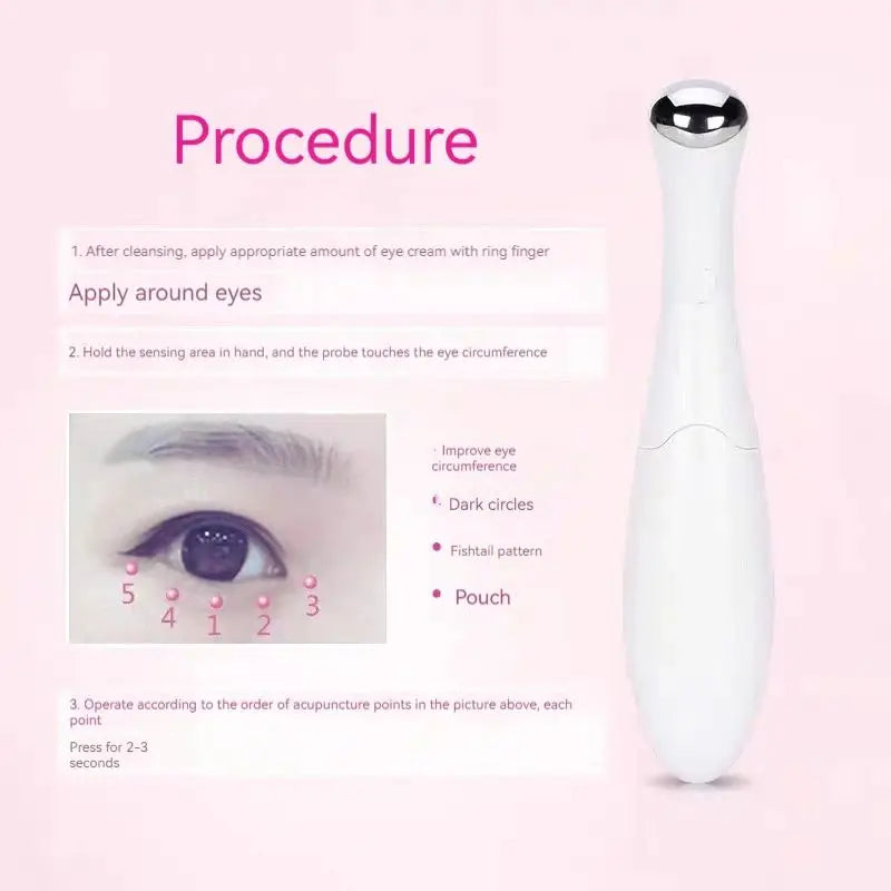 Masseur oculaire électrique – Réduit les poches et les ridules