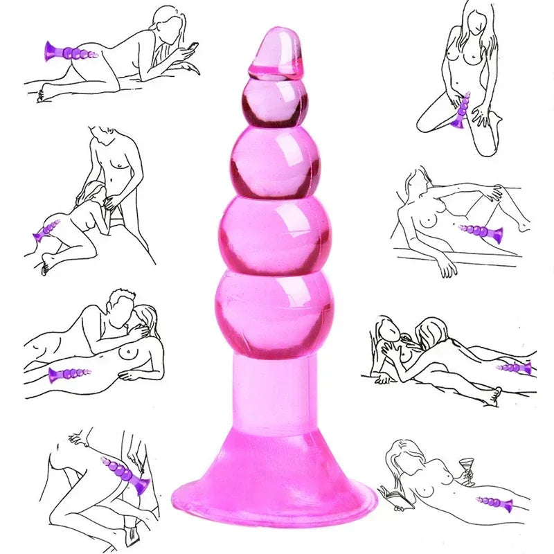 Plug anal en silicone – Masseur de prostate et de point G