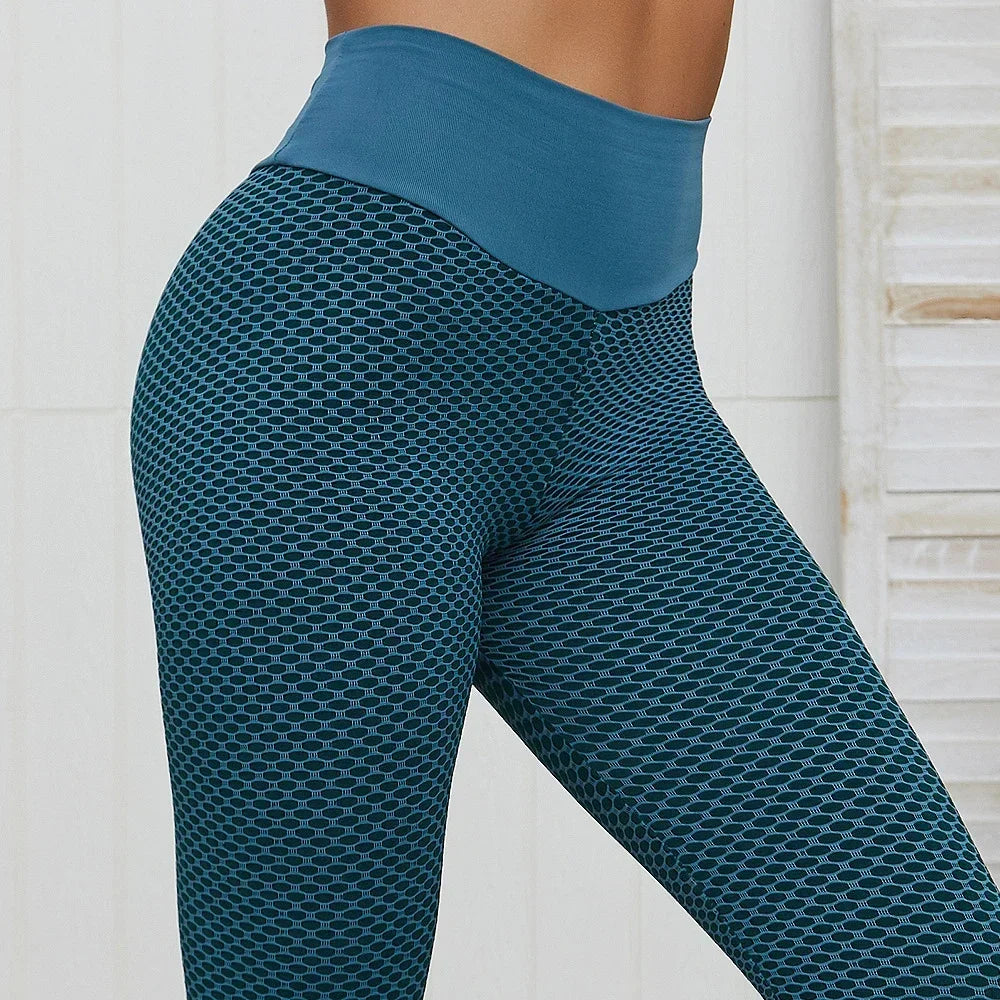 Leggings de fitness taille haute sans coutures pour femmes