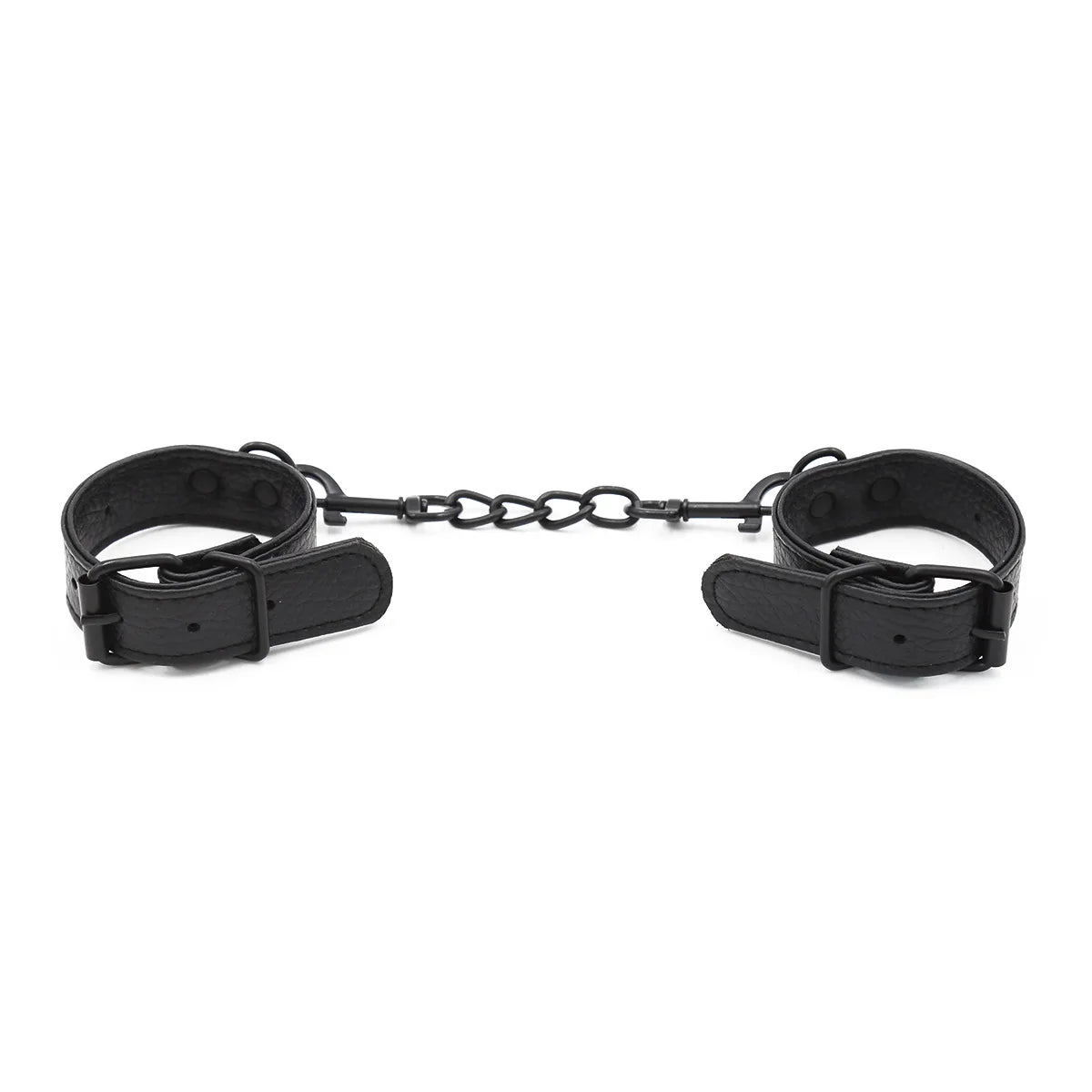 Bracelet manchette bondage en cuir avec boucles, style gothique punk, réglable, pour homme, mode et fête