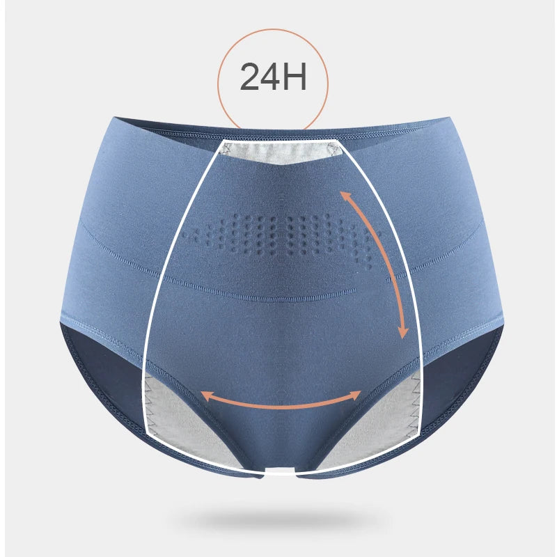 Culotte menstruelle anti-fuites taille haute – Culottes grande taille
