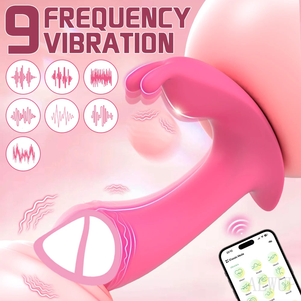 Vibromasseur point G avec application, culotte vaginale, vibromasseur lapin pour femme, stimulateur de clitoris, masturbateur féminin, jouets sexuels pour adultes