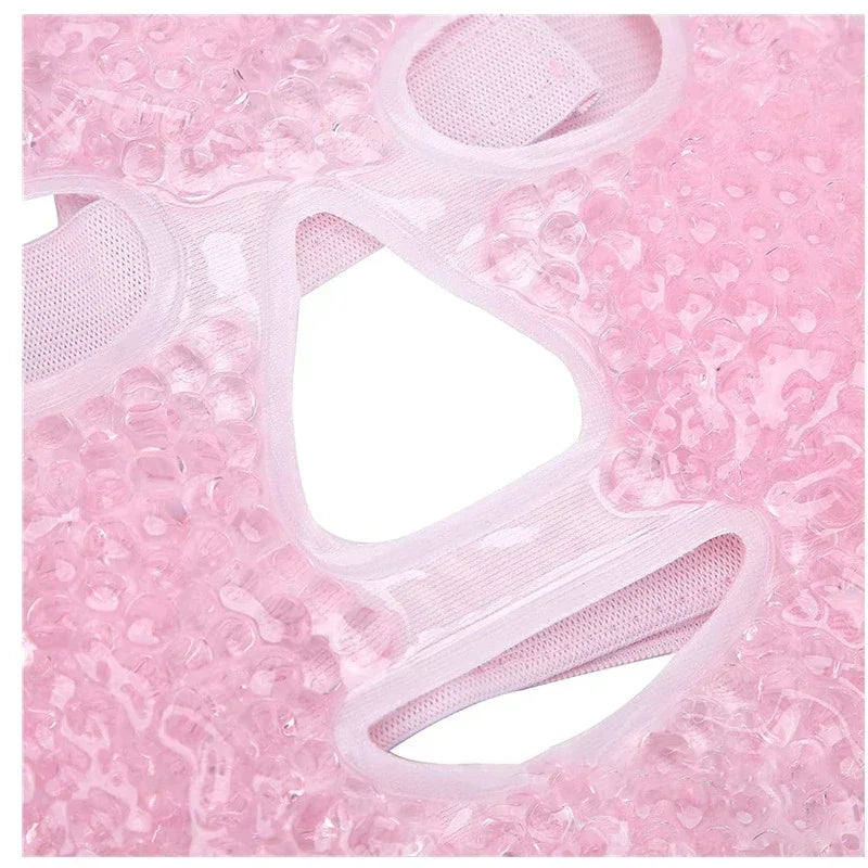 Masque visage et yeux aux perles de gel SPA – Thérapie par le chaud et le froid