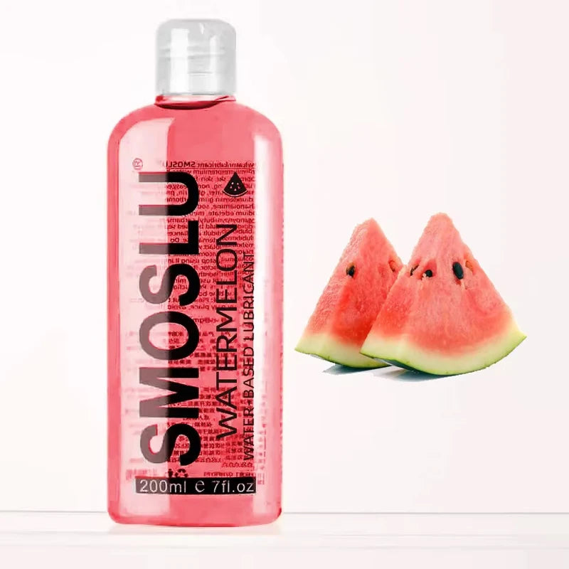 Gel lubrifiant personnel fruité à base d'eau