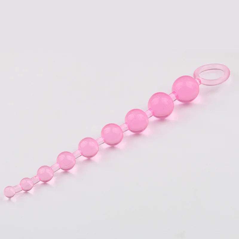 Plug anal souple en forme de cœur, grosses boules en silicone, stimulation du point G, pour adultes, couple, sexy, nouveauté 2022
