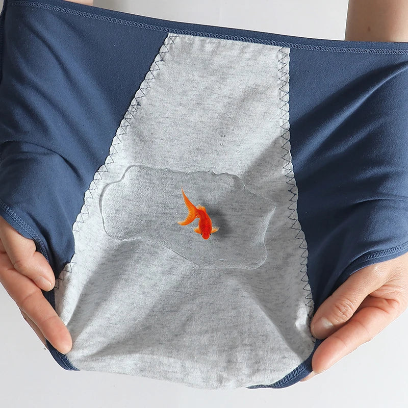 Culotte menstruelle anti-fuites taille haute – Culottes grande taille