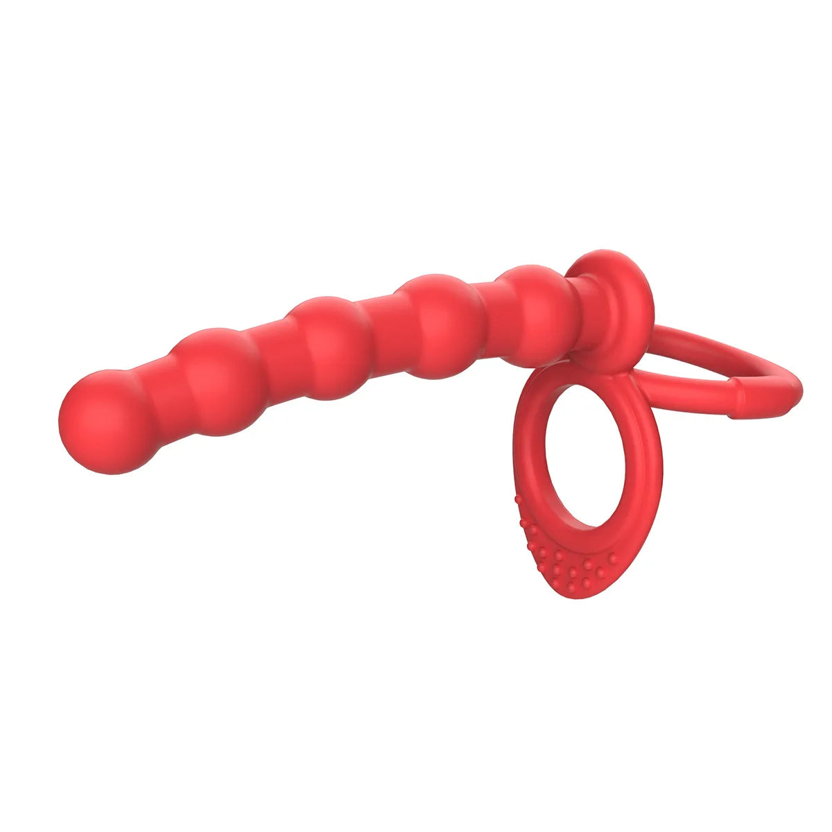 Vibromasseur double pénétration en silicone – Plug anal et jouet pour couple