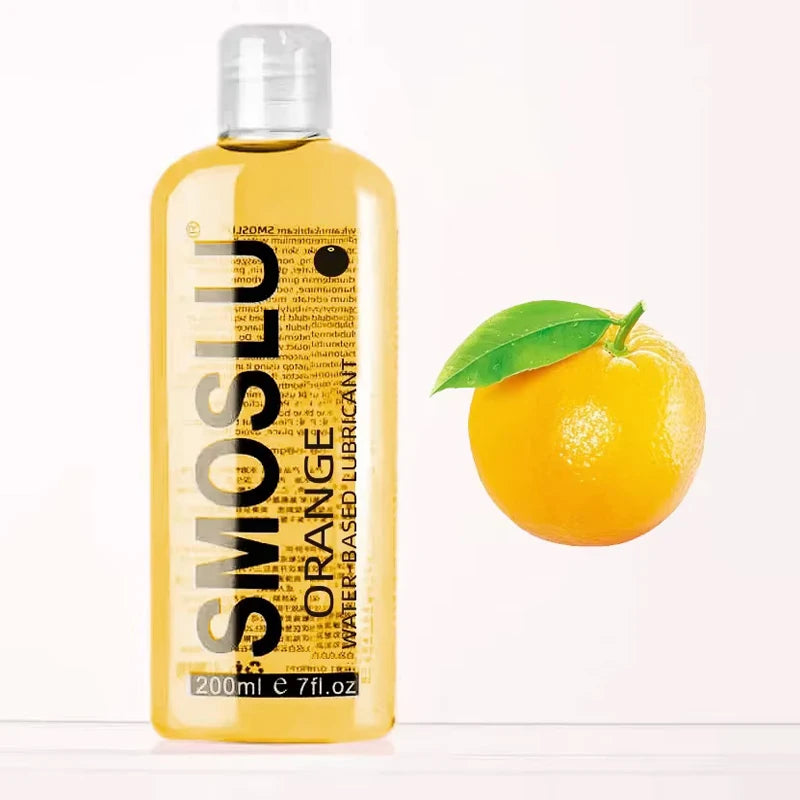 Gel lubrifiant personnel fruité à base d'eau