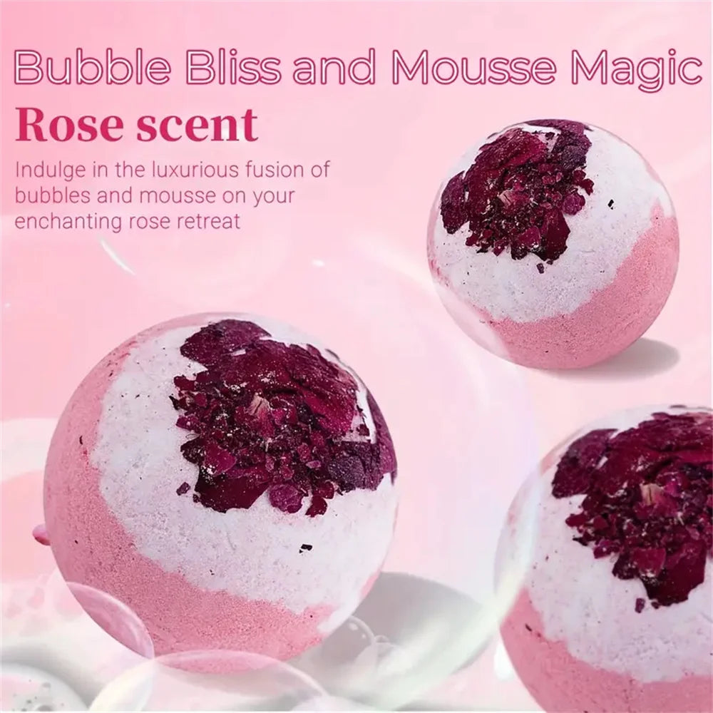 Coffret cadeau de bombes de bain aux huiles essentielles