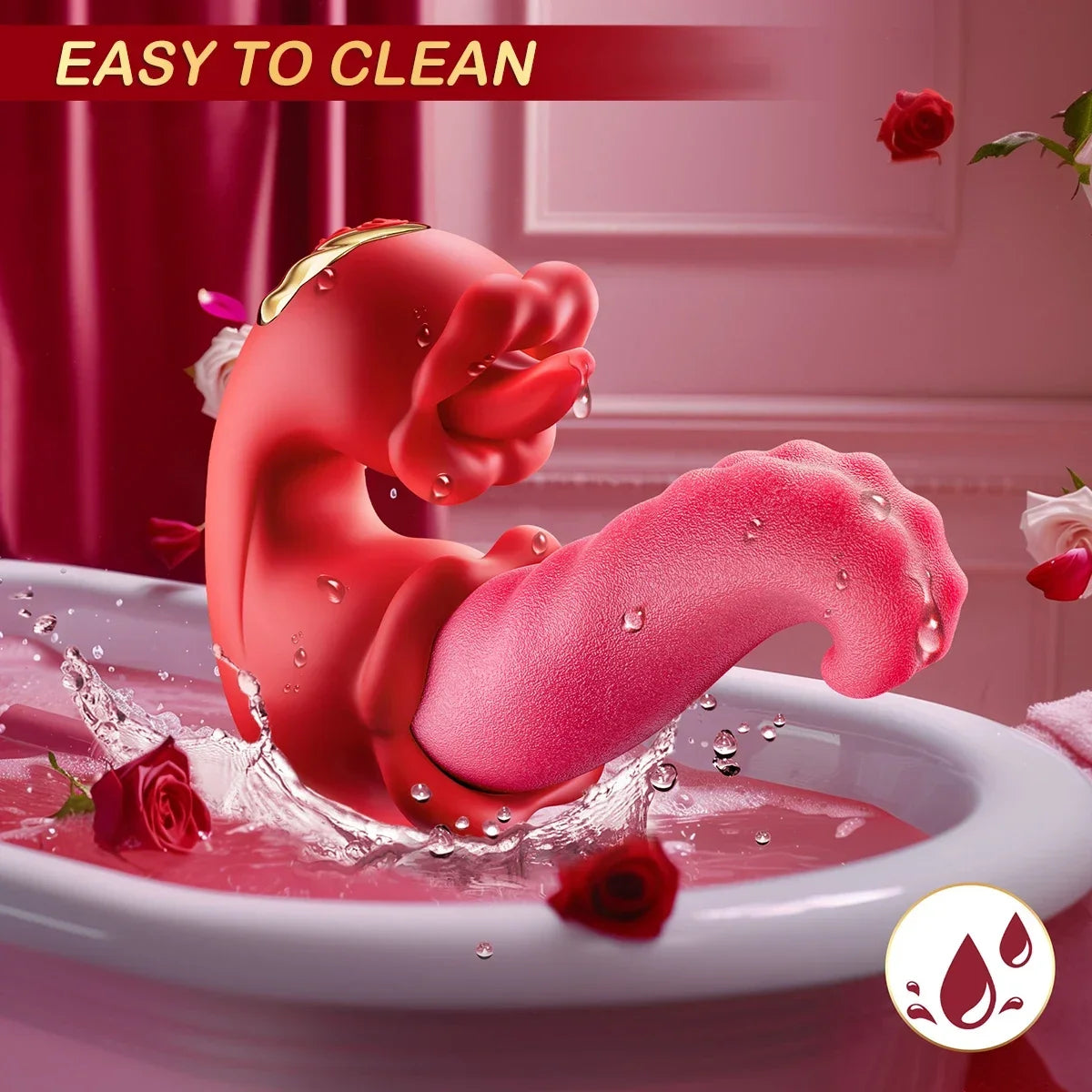 Vibromasseur à langue pivotante pour femme, outil de masturbation féminine, jouet sexuel, stimulateur de vibrations, gode rose, jouets sexuels pour 18 adultes