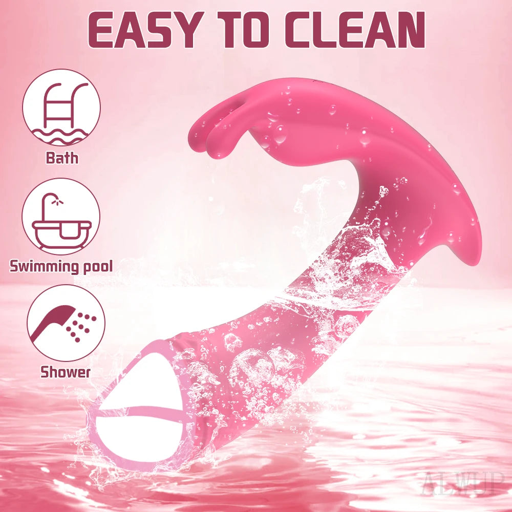 Vibromasseur point G avec application, culotte vaginale, vibromasseur lapin pour femme, stimulateur de clitoris, masturbateur féminin, jouets sexuels pour adultes