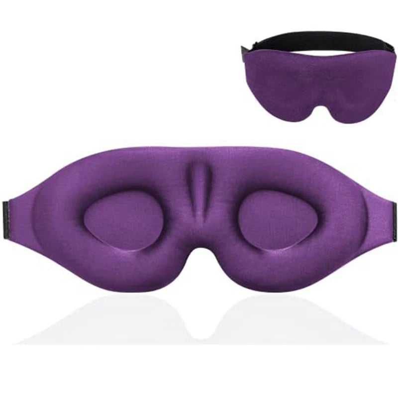 Masque de sommeil 3D – Bandeau doux pour un sommeil réparateur