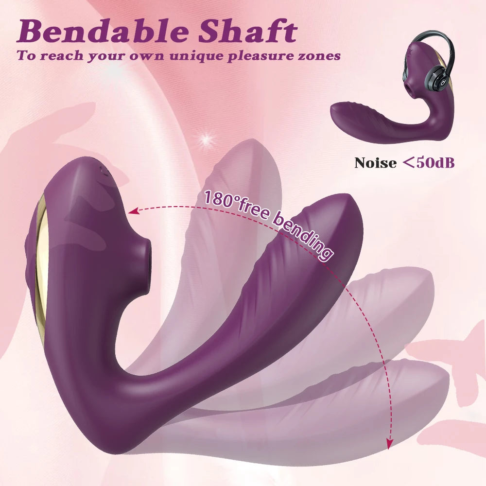Vibromasseur clitoridien puissant pour femme, stimulateur clitoridien, point G, gode vibrant, jouets sexuels pour adultes