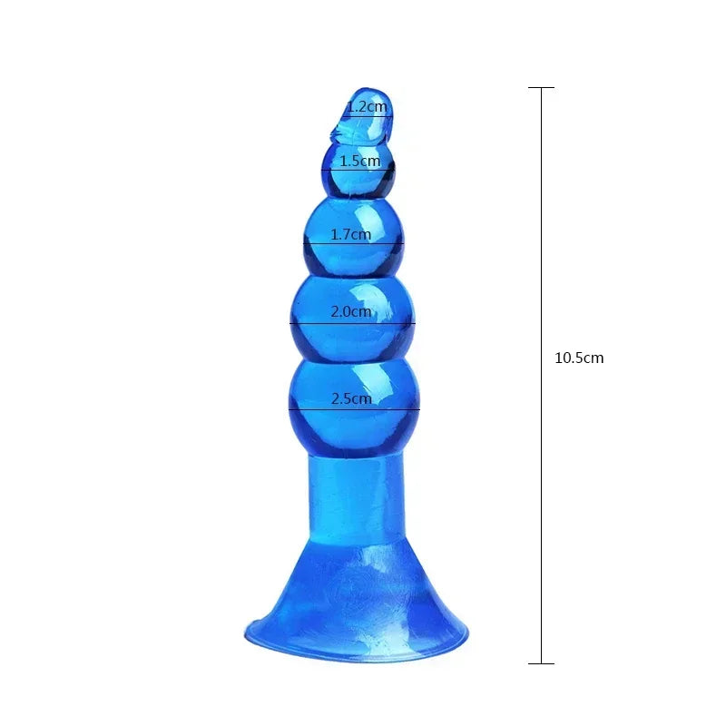 Plug anal en silicone – Masseur de prostate et de point G