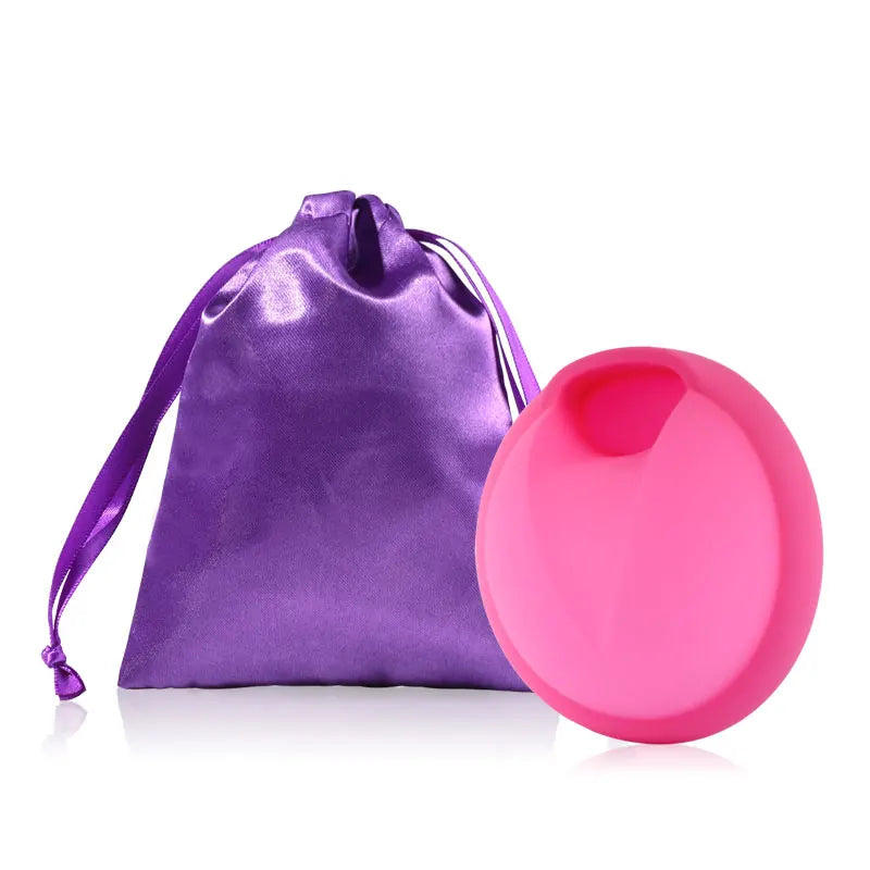 Disque menstruel réutilisable – Coupe menstruelle en silicone souple