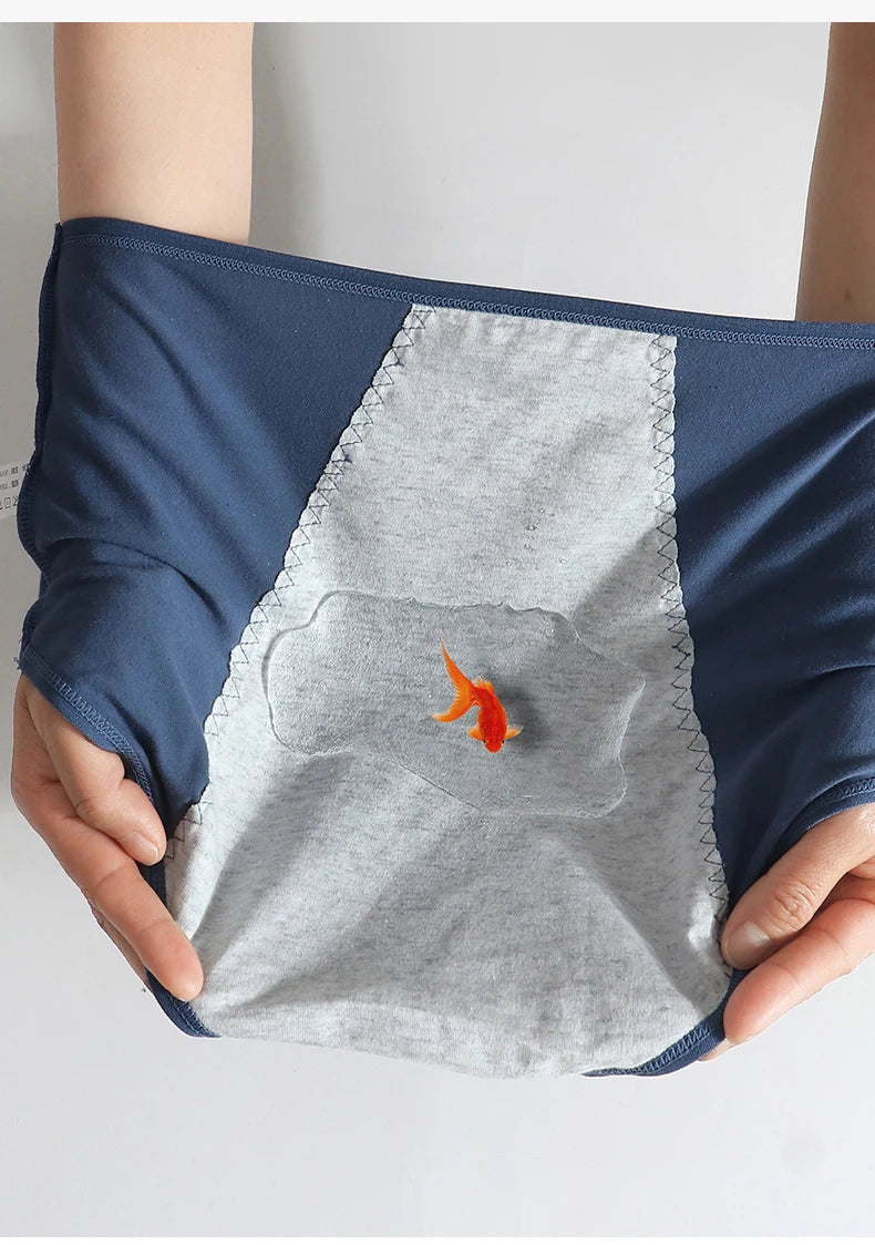 Culotte menstruelle anti-fuites taille haute – Culottes grande taille