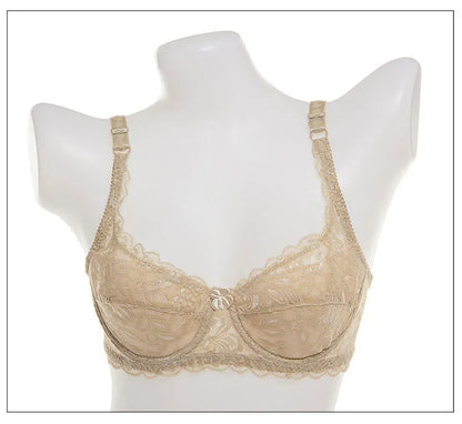 Soutien-gorge push-up en dentelle pour femme – Bralette à armatures