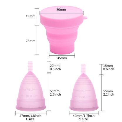 Stérilisateur pour coupe menstruelle – Silicone de qualité médicale