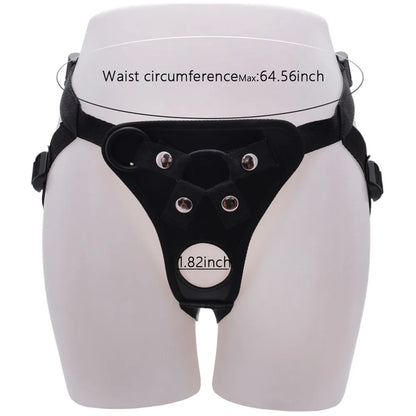 Culotte à sangle portable avec gode réaliste