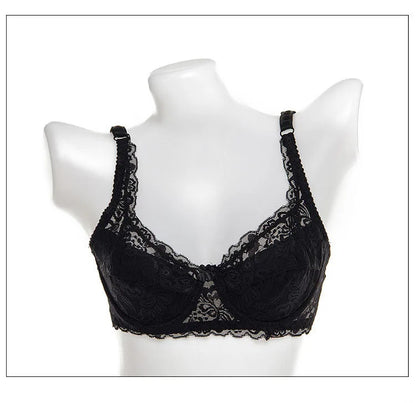 Soutien-gorge push-up en dentelle pour femme – Bralette à armatures