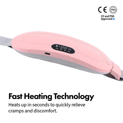 Ceinture chauffante électrique – Soulage les crampes menstruelles et réchauffe l'abdomen