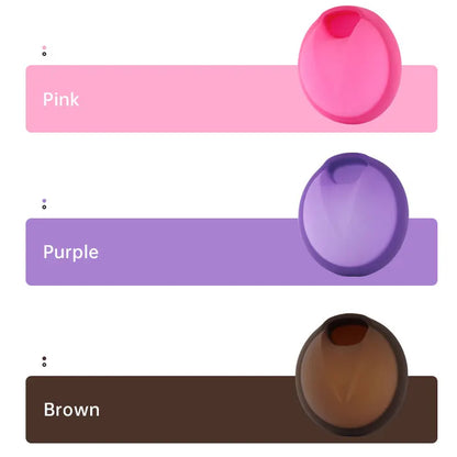 Disque menstruel réutilisable – Coupe menstruelle en silicone souple