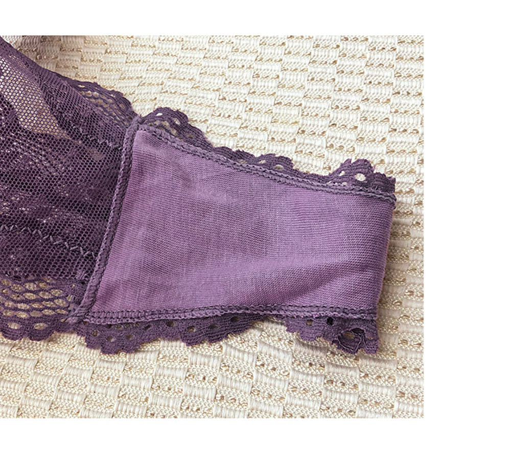 String en dentelle pour femme – String transparent taille basse