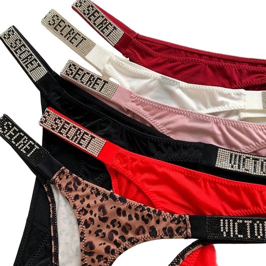 String taille basse pour femme – Sous-vêtement doux et respirant