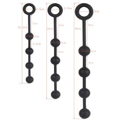Nouveau plug anal, boules anales en silicone, jouets sexuels pour adultes, jouet érotique, gros plug anal, perles anales, dilatateur, plug, sextoy