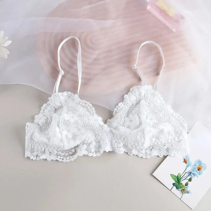 Bralette en dentelle pour femme – Lingerie fine et transparente