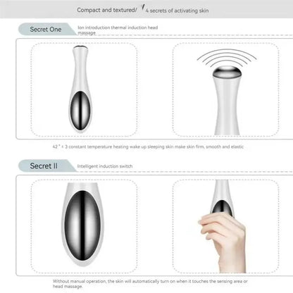 Masseur oculaire électrique – Réduit les poches et les ridules