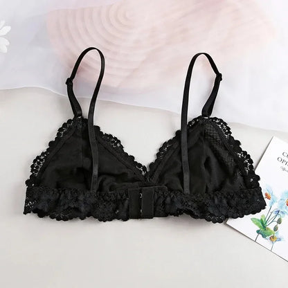 Bralette en dentelle pour femme – Lingerie fine et transparente