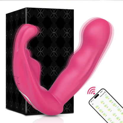 Vibromasseur point G avec application, culotte vaginale, vibromasseur lapin pour femme, stimulateur de clitoris, masturbateur féminin, jouets sexuels pour adultes
