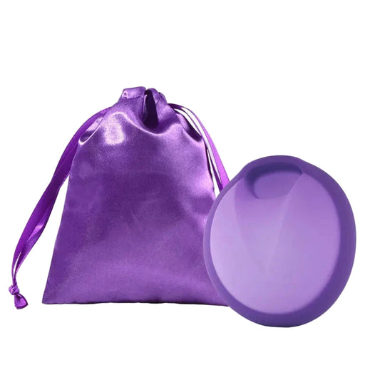Disque menstruel réutilisable – Coupe menstruelle en silicone souple