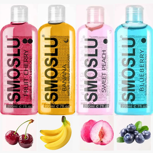 Gel lubrifiant personnel fruité à base d'eau
