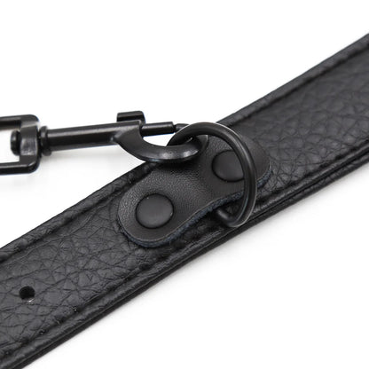 Bracelet manchette bondage en cuir avec boucles, style gothique punk, réglable, pour homme, mode et fête