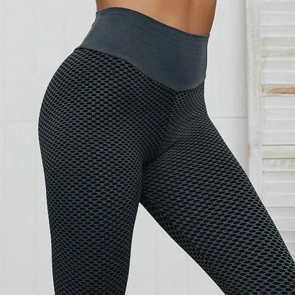 Leggings de fitness taille haute sans coutures pour femmes
