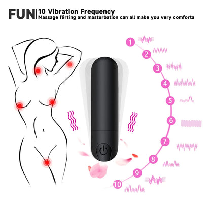 Mini œuf vibrant rechargeable, jouet clitoridien pour point G, stimulateur vaginal, masturbateur, gode, vibrateur, jouets sexuels pour femmes