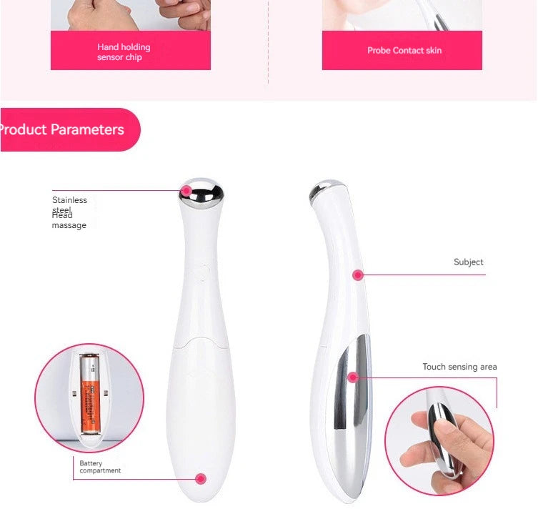 Masseur oculaire électrique – Réduit les poches et les ridules